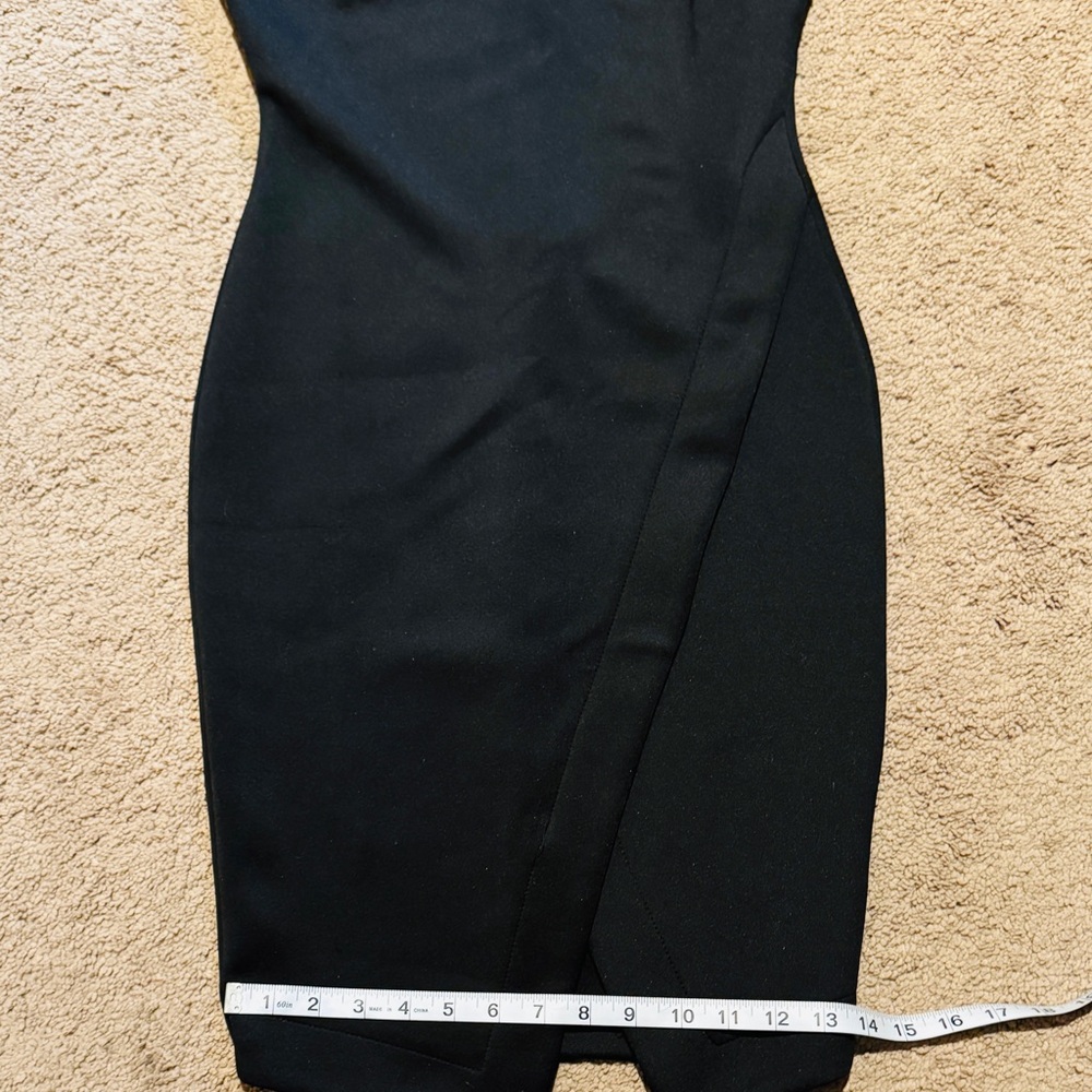 Bar lll • Asymmetrical Black Dress - Picture 14 of 15